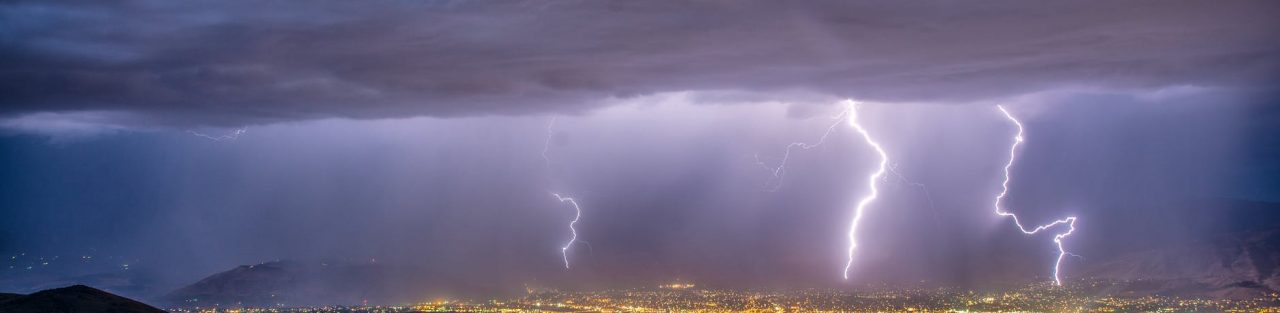 lightning strikes